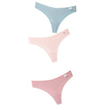 Women's Panties G-string Thong Cotton Underwear Sexy Panties Female Underpants Solid Letter Pantys Intimates
