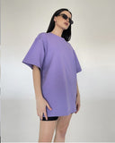 Fongt Spring Summer New Solid Color T-Shirt Women Hot Pure Cotton Short-Sleeved Top Loose