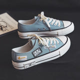 Harajuku Canvas Shoes Women Ulzzang All-Match-Outfit
