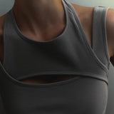 Fongt Summer Street Sports Sleeveless Vest Hottie Sexy Sleeveless Outside Wear Temperament Bottom Short