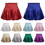 Cheerleading High Waist Stretch Flash