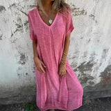 Fongt New Fashion Cotton Tample V Collar Semi-Formal