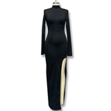 Fongt Women's Hottie Evening Dress Sexy Bare Back Open Skirt