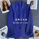 Fongt Green Suit Jacket Woman 2025 Spring And Autumn New Leisure Temperament High-End Sense Fried Street Small Suit Suit Woman