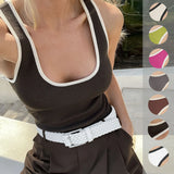 Fongt Spring And Summer Explosion Of Women's Clothing Can Wear Two-Wearing Waistcoat