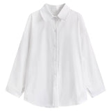 Fongt Shirt Autumn Dress Women's New Coat Long-Sleeved French Small Shirt Loose Folded Interior Design