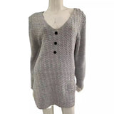 Fongt Autumn And Winter Knit Dress V Collar Slimming In The Long Temperament Of The Solid Color Dress High Waist Thin