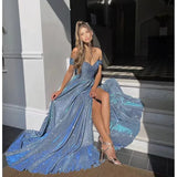 Fongt Banquet Dress Ins Canelight Grand Dress With A Bosom Sexy Open Fork Dress