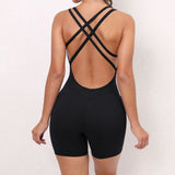 Fongt Beautiful Back Peach Hip Yoga Pants Without Embarrassment Hip Tight Sports Jumpsuit With Buttock Fitness Pants Women-Outfit