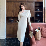 Fongt Wind Coat Women's Dress 2025 New Korean Style Suit Collar With Fashion Windwear