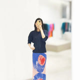 Fongt The Fashion Code!This Folded Skirt Allows You To Step Into A New Realm Of Elegant And Smart