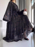 Fongt Fashion Printing Bohemian Style Dress In Autumn 2025