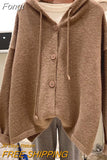 Knitted Cardigan Women's Short Solid Color Outer Jacket 2023 Autumn New Style Small Fresh Loose All-match Sweater