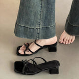 Fongt Man With High Skirts With Fairy Shoes New Summer French Fairy Style Design Feel Coarse And Cool Slippers