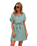 Dot Vintage High Waist Mini