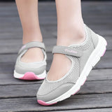 Sneakers Fashion Breathable Mesh Casual Shoes Zapatos De Mujer Plataforma Flat Shoes Women Work Shoes Comfortable for