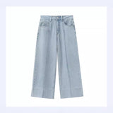 New High-Waisted Skinny And Ankle Wide-Leg Jeans 5862093-Outfit