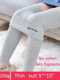 Winter Warm Leggings Women Cotton Thermal Velvet High Waisted Leggins for Women Lamb Wool Thickening Warm Black