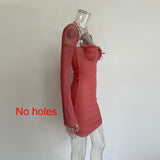 Flare Long Sleeve Pink