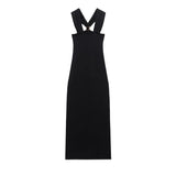 Fongt 2025 New Dress Women's Hanging Neck French Design Sense