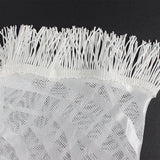 Women Sexy Tassel Lace Mini Dress Hollow Out Mesh Bodycon Dresses 2021 Summer Night Club Party Flocking Fairy Core Fall
