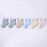 Pairs /lot 0 to 24M Summer Short Socks For Baby Cute Animal Newborn Infants Socks Extreme Soft Socks On Girls Boys