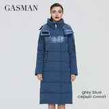 Green fashion brand hooded warm parka Women's winter jacket outwear women coat Female thick patchwork puffer jacket
