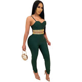 two piece set shiny long sleeve tracksuit for female 2 piece set winter two pieces sets women's
