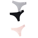 Women's Panties G-string Thong Cotton Underwear Sexy Panties Female Underpants Solid Letter Pantys Intimates