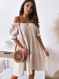 Sleeve Solid Loose Mini