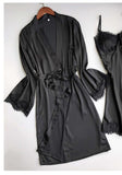 Sex Underwear Perspective Seduction Sexy Lace Side Home Pyjamas Large Ice Cream Bathrobe