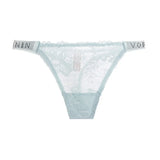 For Double-Drilled Sexy Thong Women Silk Silk Smooth And Breathable Lace T Trousers Women's