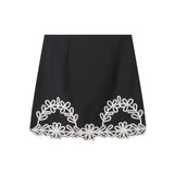 Fongt Station 2025 Summer New Designer Small Embroidered Vest Trousers Two-Piece Set