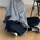 Wind Sweet Retro Hooded Knitted Sweater Women's Autumn And Winter 2024 New Loose Board Pullover-Outfit