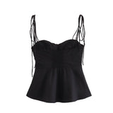 Fongt Women's Autumn Street Fashion New Corset Corset Strap Sling