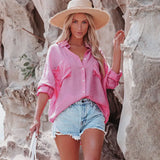 Fongt Women's Bamboo Cloth Shirt Beach Coat Bikini Cardigan Holiday Sunscreen Swimsuit Outside The