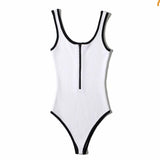 Fongt Cool And Refreshing Sexy Sleeveless Sleeveless Onesie Women's Fashion Pure Color Versatile Bodice
