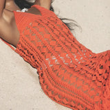 Fongt Bikini Sling Hoodie Hollow Sexy Gully Swimsuit Beach Dress Woman