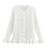 Fongt Lace Knitted Cardigan
