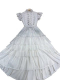 Vintage Solid Dress For Women Stand Collar Sleeveless High Waist Loose Midi Dresses Female Fashion Summer