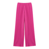 Fongt Asymmetric Blouse 0347302 Textured Trousers 0347303 Set