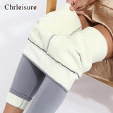 Pants Warm Winter Thick Velvet Legging High Waist Black Leggings Compression Thick Lamb Wool Pants Cold Resistant