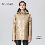 2022 NEW Spring Autumn Jackets Short fashion zipper Women coat Lightweight warm Women's jacket Hooded outwear
