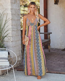 Fongt Summer Wishv Collared Sling Print Large Swing Dress Women's Dress