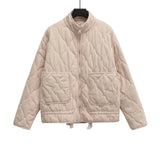 Fongt And Winter New Women's Zipper Double Pocket Three-Color Cotton Cotton Clothes
