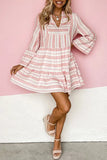 Flares Sleeve Tiered Mini