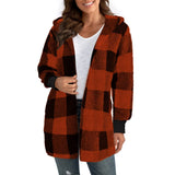 Fongt New Coat Loose Lattice Knitted Cardigan Fashion Sweater
