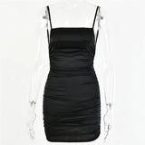 Backless Cross Bandage Bodycon Party