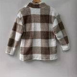 Fongt Explosion Autumn And Winter New Fashion Casual Women's Lattice Collar A Row Of Buckle Coat