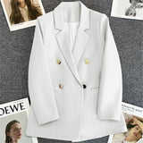 Fongt Fried Street Small Suit Jacket Female 2023 Spring And Autumn New Korean Version Web Celebrity Temperament Small Casual Suit-Outfit